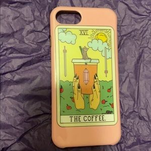 Society6 The Coffee Tarot iPhone 7 8 case